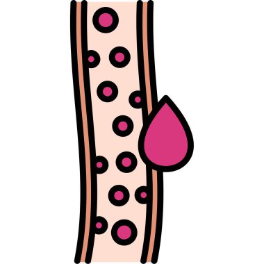 karikatür karalaması pembe sosis