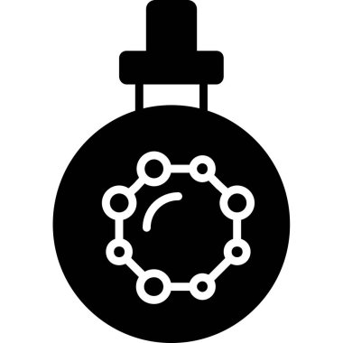 Bomba simgesi vektör illüstrasyonu