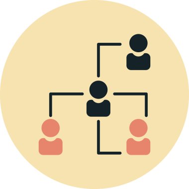 İnsan simgesinin vektör illüstrasyonu