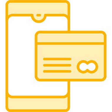 Kredi kartı ikonu vektör illüstrasyonu