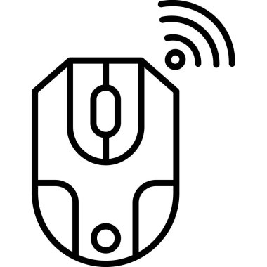 Kablosuz. Web simgesi basit tasarım