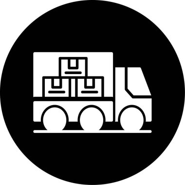 Vektör tren simgesi illüstrasyonu