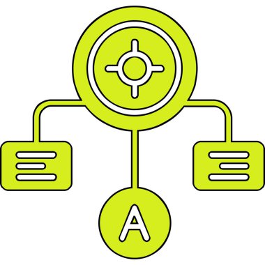 veri simgesi vektör illüstrasyonu