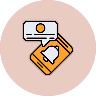 Web ve mobil için vektör simgesi