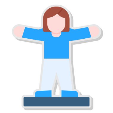 Podyumlu kadın figürü