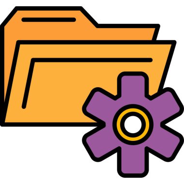 Dosya. Web simgesi basit illüstrasyon