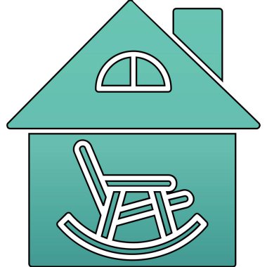 Ev ikonu. Web tasarımı