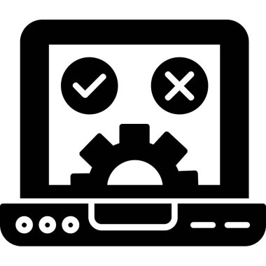 hata simgesi olan dizüstü bilgisayar