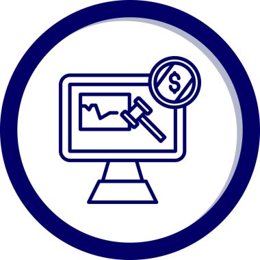 seo ve pazarlamanın vektör simgesi