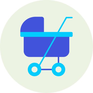 Alışveriş arabası vektör simgesi