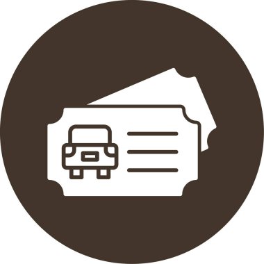 Modern otomatik simgenin vektör illüstrasyonu