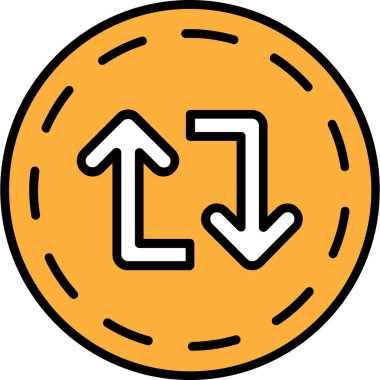 ok simgesi, vektör illüstrasyonu