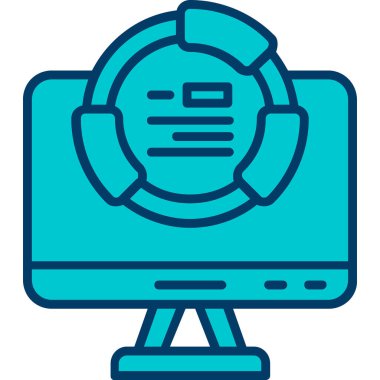 İnternet simgesi modern vektör illüstrasyonu