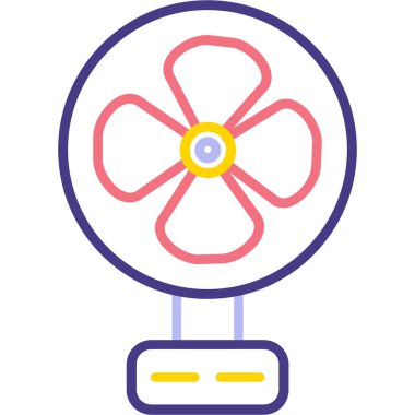 Hayran. Web simgesi basit illüstrasyon