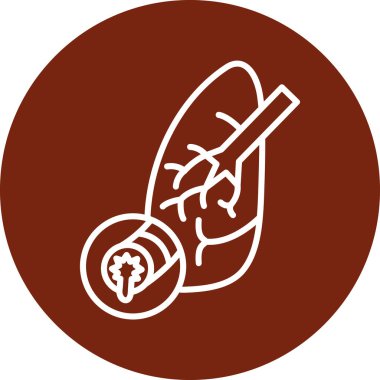 Gıda simgesinin vektör illüstrasyonu