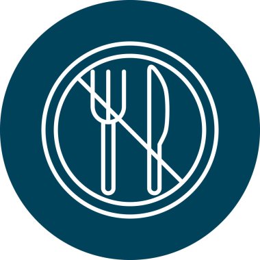 Bir simgenin vektör illüstrasyonu