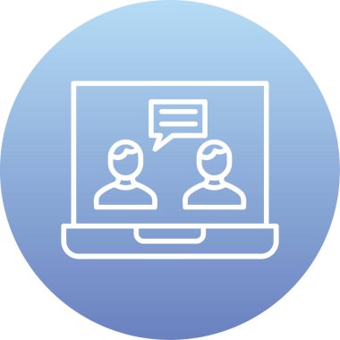 seo modern simgesinin vektör illüstrasyonu