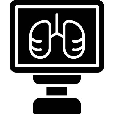 Bilgisayar ekranı. Web simgesi basit bir illüstrasyon. bilgisayar vektör simgesi