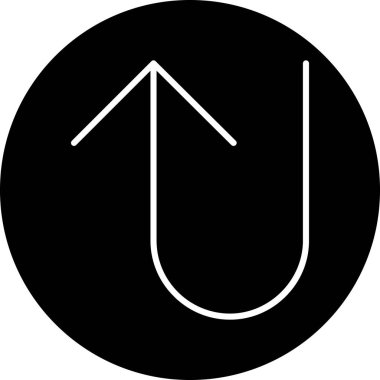 Ok. Web simgesi basit illüstrasyon