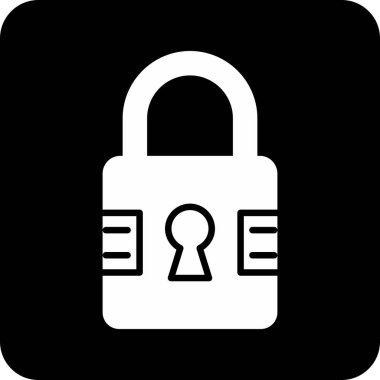 ikon vektör illüstrasyonunu kilitle