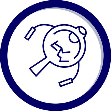 Ara. Web simgesi basit illüstrasyon