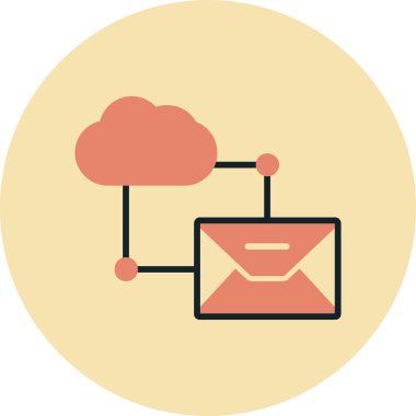 e- posta simgesi vektör illüstrasyonu