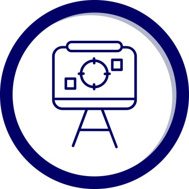 seo modern simgesinin vektör illüstrasyonu