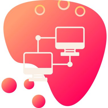 beyin ikonu vektör illüstrasyonu