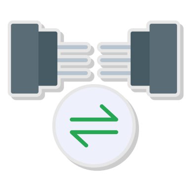 ağırlık dambıl vektör çizimi