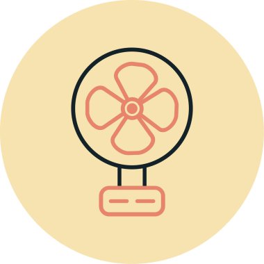 Hayran. Web simgesi basit illüstrasyon