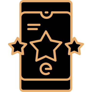 Telefon kartı simge vektör çizim