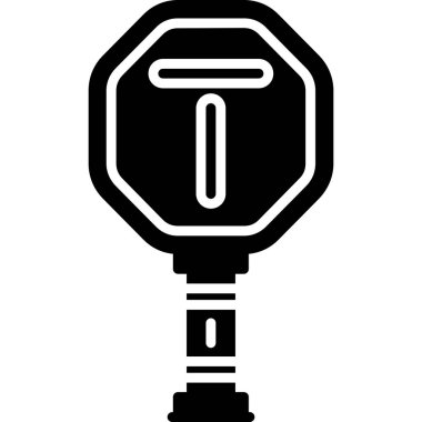 Modern bir simgenin vektör illüstrasyonu