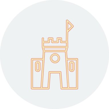 Yapı simgesinin vektör illüstrasyonu