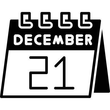 Takvim simgesi tasarımı, vektör illüstrasyonu