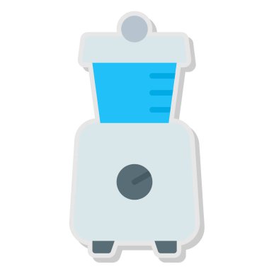 yiyecek yassı simge vektörü