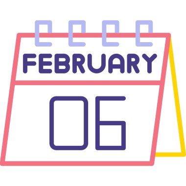 5 Ocak. Gün simgesi, tek günlük takvim simgesi