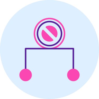 Müzik. Web simgesi basit illüstrasyon