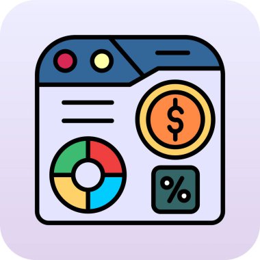 Bir smartphone simge vektör çizim