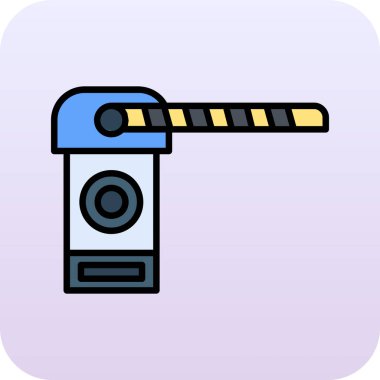 Modern kamera simgesinin vektör illüstrasyonu