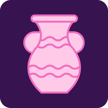 Bebek şişesi. Web simgesi basit illüstrasyon