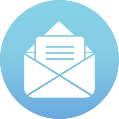 zarf e- posta simgesi, basit tasarım