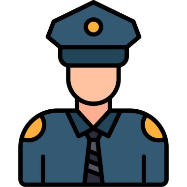 Memur polis memuru simgesi