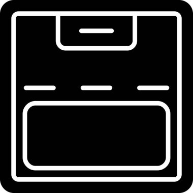 Kredi kartı para simgesi ana hat biçiminde