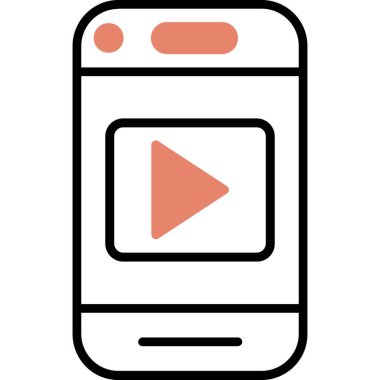 Mobil uygulamaların geliştirilmesi için web simgesi.