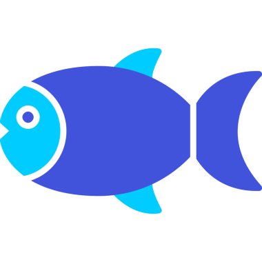 balık vektör çizimi beyaz arkaplanda izole edildi