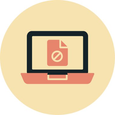 Bilgisayar vektör simgesi modern basit vektör illüstrasyonu