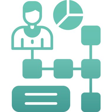 iş simgesi, vektör resimleme