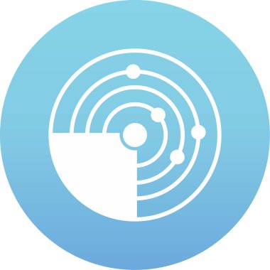 Hedef. Web simgesi basit illüstrasyon