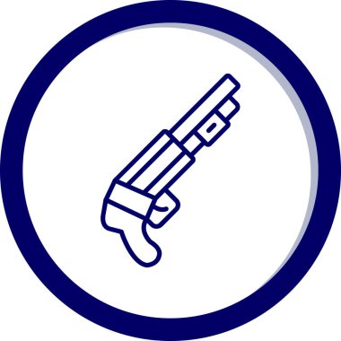 Tornavida. Web simgesi basit illüstrasyon