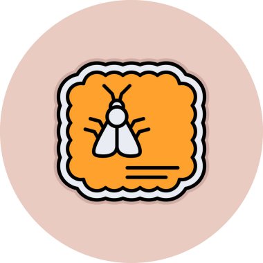 Çizgi film simgesinin vektör çizimi